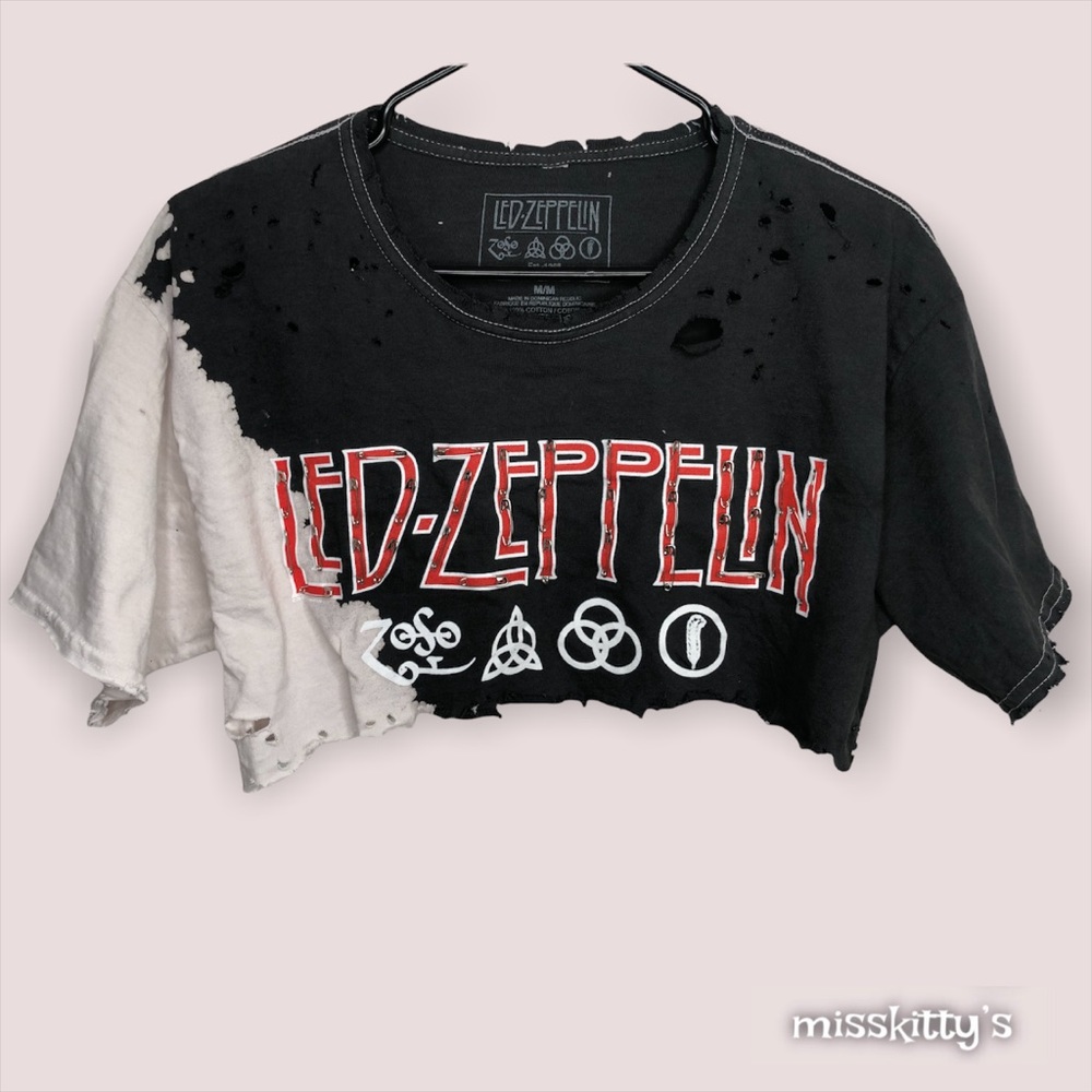 Cropped Led-Zeppelin T-shirt